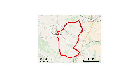 Na Borzechów, Czółno, Radawiec dw747