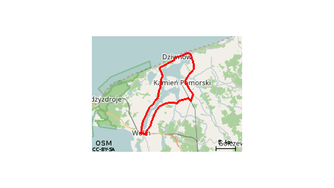 Dziwnow - Wolin - Dziwnow