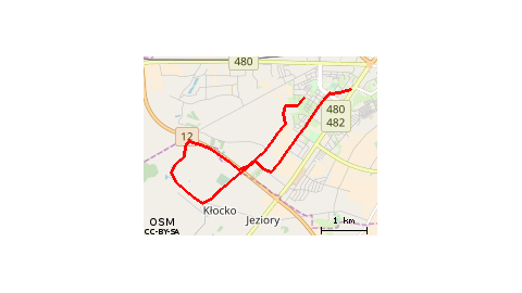 Sieradz - Kłocko - Sieradz