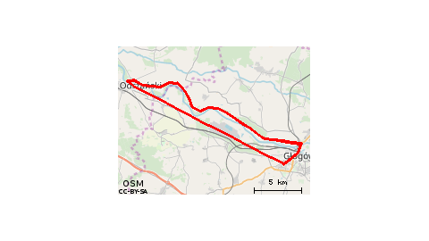 Głogów - Bytom Odrzański- Głogów