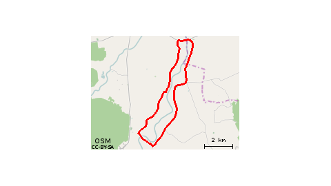 Z Wyżyc dookoła Raby przez 2 mosty