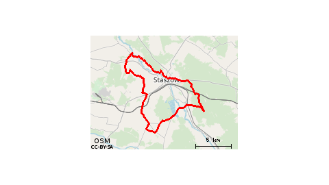 Trasa Klasztorna - wariant krótki on GPSies.com