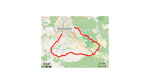 Koszalin-Manowo-Niekłonice-Koszalin