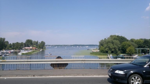 Warszawa Białobrzegi nad zalewem 