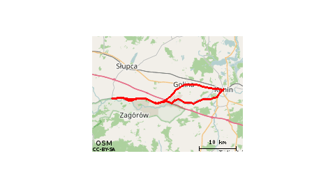 Konin - Sławsk (prom)- Ląd- Ciążeń