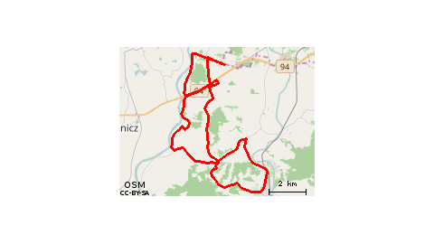 Zbylitowska Góra - Pleśna - Dunajec 