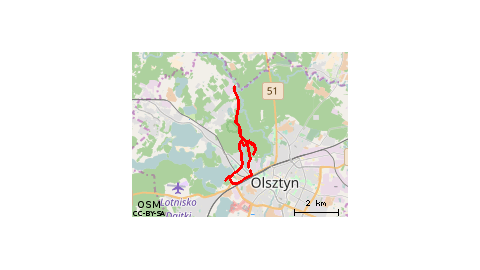 Deptak nad Jeziorem Długim Plaza Miejska  Rzeka WADAG