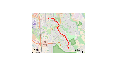 Domaniewska - Kabaty (przez Satoil)