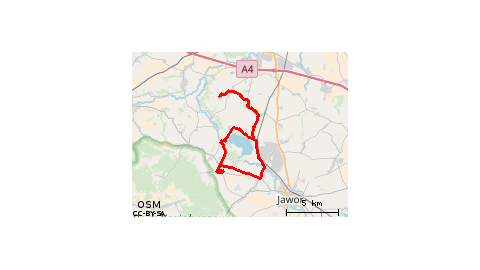 Janowice Duże - Słup - Jawor - Warmątowice - Janowice 