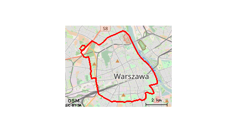 z Fortu Bema wzdłuż Wisły