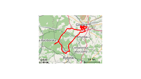 Gliwice Rudy Rybnik Gliwice 