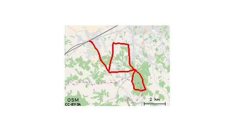 Jaktorów - okolica - pętla