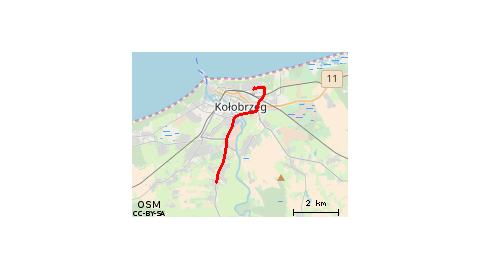 Kołobrzeg Uzdrowiska -Zieleniewo