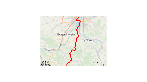 Rzeszów - Sołonka (Kaskada solankowa)