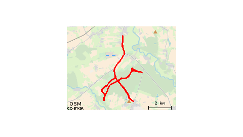 Zieleniewo -Chwarzno - Las - Zieleniewo