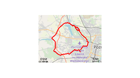 Lasek Marceliński - Strzeszynek - Zakrzewo- Lasek Marceliński 