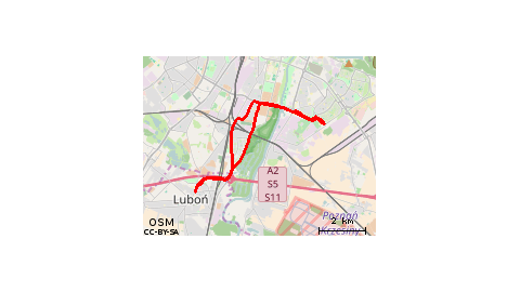 Poznań - Luboń - Poznań