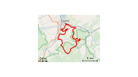 Bike Atelier MTB Maraton 2018 - Żywiec - PRO on GPSies.com
