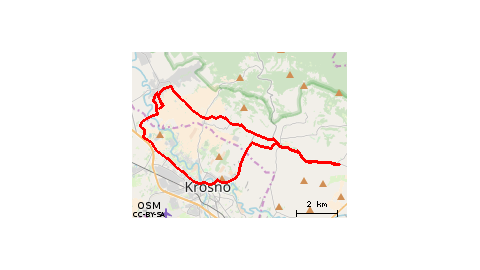 Kombornia-Odrzykoń-Krosno-Kombornia