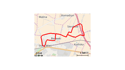 Bielawki-Malina-Sieraków-Bielawki