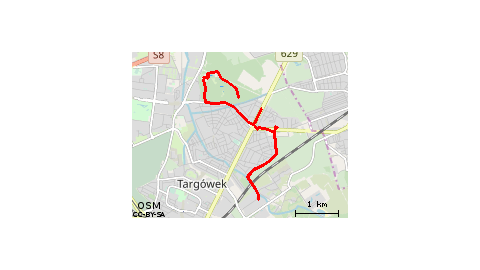 Las i plac za torami