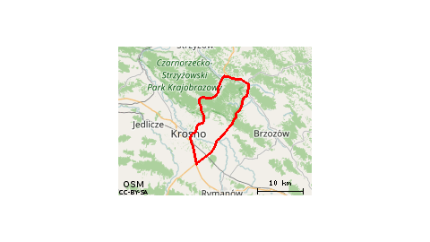 przez Prządki na Domaradz