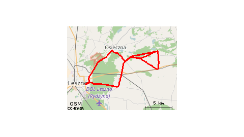 Leszno- Osieczna- Górzno-Kąkolewo-Leszno