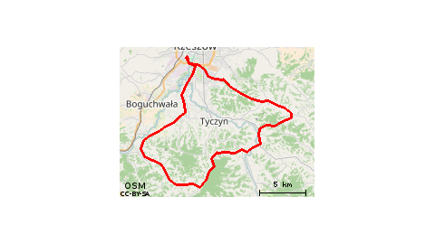 RZ- Straszydle- Chmielnik- RZ