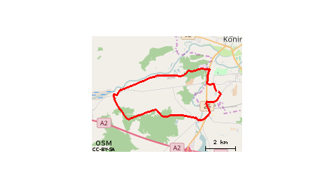 Piłsudskiego - Sławsk - Rumin - Piłsudskiego