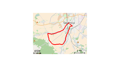 Świdnica - Bystrzyca D. - Witoszów - Świ