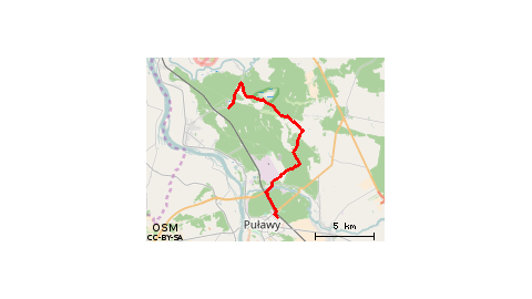 Niebieski Szlak Rowerowy- Rezerwat Piskory