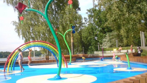 Przez las na Paprocany