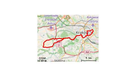 Kraków - Ręczna - Liszki - Kraków