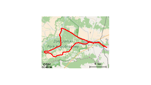 przez Kamion i Załęcze