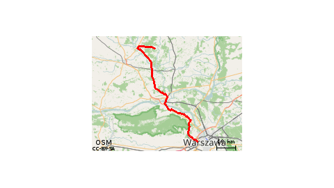 Warszawa - Sochocin - Nowe Miasto 