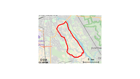 Siekierki -Wilanów-wal Zawadowski - Siekierki 