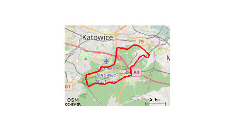 Janów-Ochojec-Trzy stawy-Janów