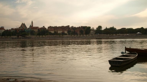 Warszawa wzdłuż Wisły