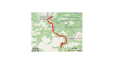 Giro delle Alpi 1 dzień: Füssen - Nasser