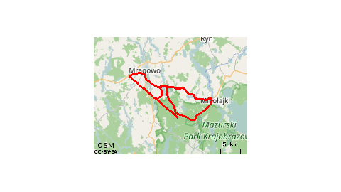 Mrągowo-Wierzbowo-Jakubowo-Lipowo-Strzał