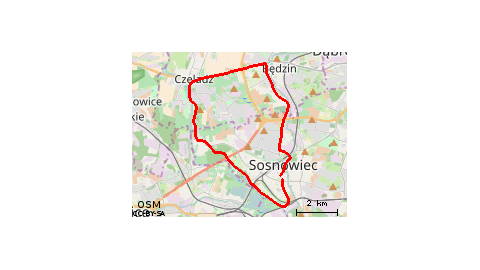 Sosnowiec-Celadź-Będzin-Sosnowiec