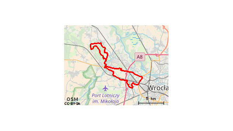 Las Mokrzański, Wilkszyn on GPSies.com