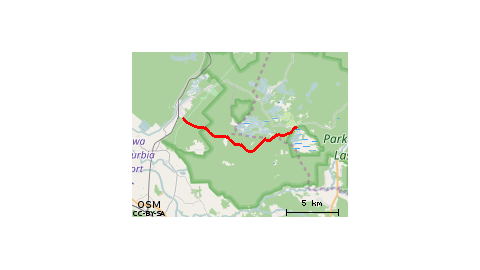 śladami Kolejki Waskotorowej