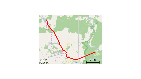 Chociński Młyn - Konarzyny - Kiełpin