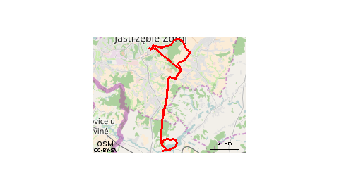 Jastrzębie - Zebrzydowice - Jastrzębie