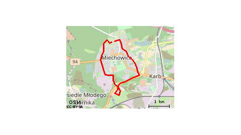 Tur de Miechowice - krótka