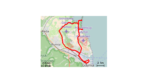 Gdynia-Rewa (szlak ciepłowniczy)-Gdynia