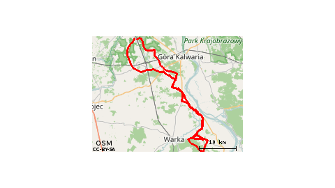 Zalesie Górne-Lasy wareckie-ZG