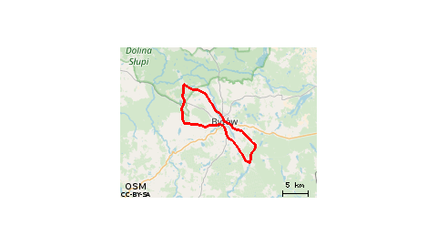 Bytów Ośieki Dąbrówka Studzienice Mądrzechowo