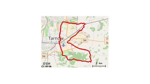 Tarnów-Zawada-Skrzyszów-Tarnów